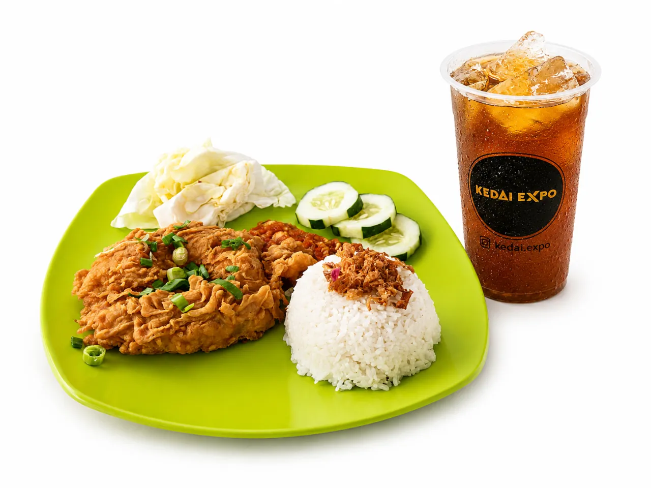 Paket Nasi Telur Geprek