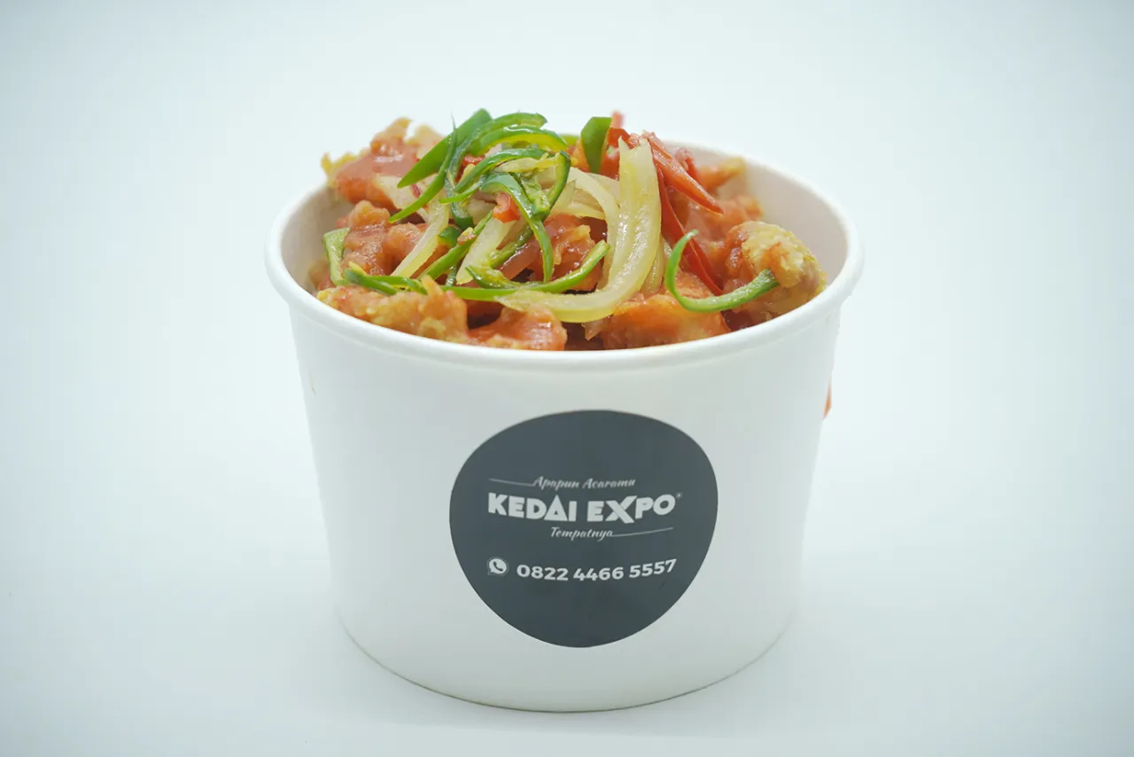 Rice Bowl Ayam Saus Asam Manis